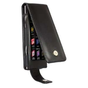   Black Premium Flip Case Cover for LG BL40 Chocolate Electronics