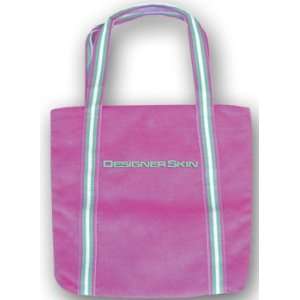  Designer Skin Embroidered Tote Bag (Hot Pink): Beauty