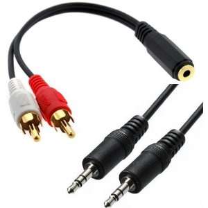   Cable + 6FT 3.5mm Stereo Audio Male to Male Extension Cable