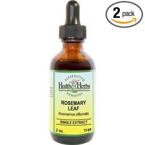 Alternative Health & Herbs Remedies Rosemary, 1 Ounce Bottle (Pack of 