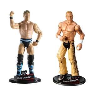 WWE Shawn Michaels vs Chris Jericho Figures : Toys & Games :  