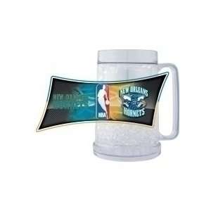  New Orleans Hornets Crystal Freezer Mug: Sports & Outdoors