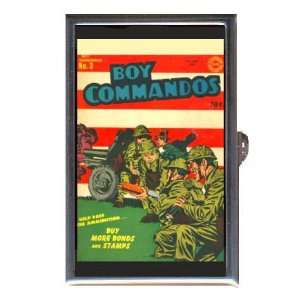  BOY COMMANDOS COMIC BOOK 1940s Coin, Mint or Pill Box 