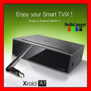 Minevox TViX Xroid A1 Network Media Player+WiFi  Android OS USB 3.0 e 