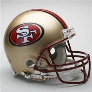  San Francisco 49ers Full Size Deluxe Replica Helmet 