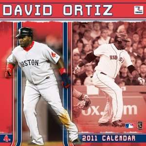  Boston Red Sox David Ortiz 2011 Wall Calendar: Sports 