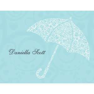  Filigree Umbrella Bali Thank You Cards