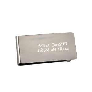   Engraved Money Clip Money Doesnt Grow on Trees