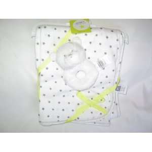   : Carters Little Collection Two Piece Set   Teddy Bear & Stars: Baby