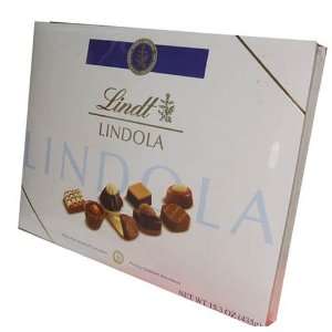   Lindola Extra Fine Assorted Chocolates Holiday Gift box 15.3 ounces