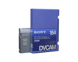   184N DVCAM 184 Advanced Digital Video Camera Tape Cassette NEW  