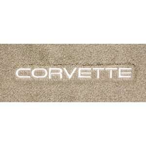   : Torch Red Mat Logo: Corvette Letters Embroidery (1984 90)   String