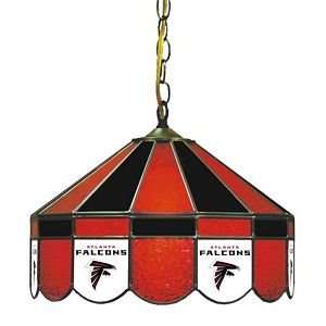 Atlanta Falcons NFL 16 Stained Glass Pub Lamp   18 4030