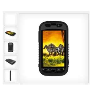 New Htc Mytouch 4g Cy Mtc Bk Impact Resistant Cyclops Case Black Clear 