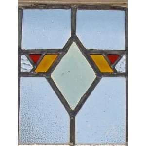   with Orange and Red Antique Stained Glass:  Home & Kitchen
