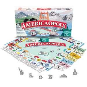  America Opoly Monopoly Board Game