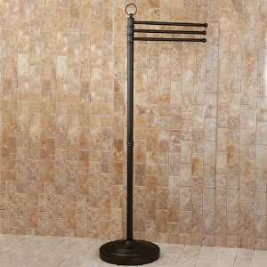  Kingston Brass Pedestal Towel Stand: Home Improvement