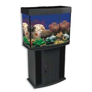   42 Gallon Bow Front Aquarium   Without Aquarium Kit: Pet Supplies