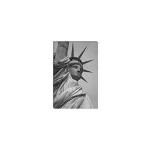  Statue of Liberty Black & White Photographic Canvas Giclee 