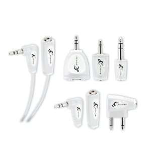  Ethereal EHP KIT WH Headphone Travel Accessory Kit 5 Piece 