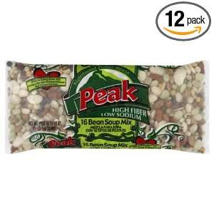 Benco Peak Pinto Bean Soup Mix, 16 Ounce (Pack of 12)  