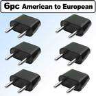 Top Brand American To European Outlet Plug Adapter 6 Pack