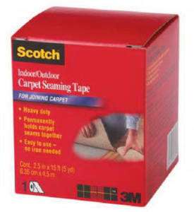 3M 2 Pack, Scotch, 2.5 x 15, Carpet Seaming Tape  