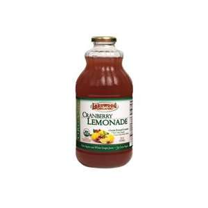 Lakewood, Organic Cranberry Lemonade, 12/32 Oz  Grocery 