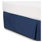 Fresh Ideas Tailored Bed Skirt in Navy   Size Twin