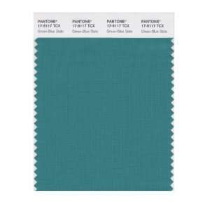  PANTONE SMART 17 5117X Color Swatch Card, Green Blue Slate 