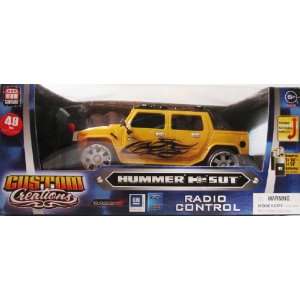  Custom Creations Radio Control Hummer H2 SUT: Toys & Games