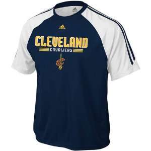 NBA adidas Cleveland Cavaliers Navy Blue City Pride 3 Stripe Premium 