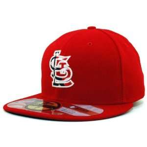 MLB New Era 5950 FITTED St. Louis CARDINALS 7 3/8 Stars & Stripes RED 