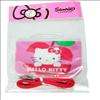 Hello Kitty ID Card Holder Neck Strap Apple Sanrio  