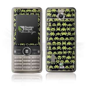  Design Skins for Sony Ericsson G700   Spaceinvaders Design 