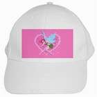 Carsons Collectibles White Baseball Cap of Fairy Love (Fairy Princess 