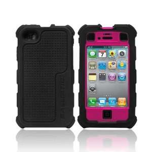  For Apple iPhone 4S 4 Black Hot Pink OEM Ballistic HC Hard 