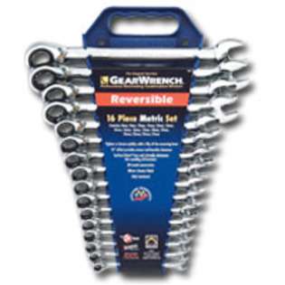 Gearwrench 9602 16 Pc. Reversible Combination Ratcheting Wrench Set 