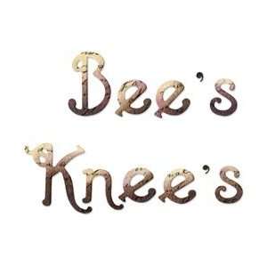    Sizzix Sizzlits Bees Knees Alphabet Die Set Arts, Crafts & Sewing