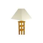 Oriental Furniture Tall Mosko Floor Lamp   Color Honey