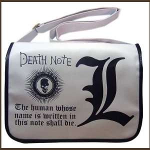 New Death Note Manga Messenger Shoulder School Bag White 