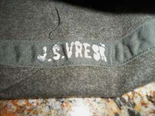 VTG Wool Military Olive Drab WWII Hat  