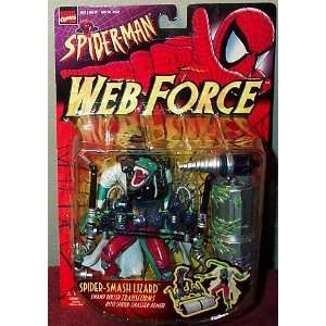    Spider Man Web Force Smash Lizard Action Figure: Toys & Games
