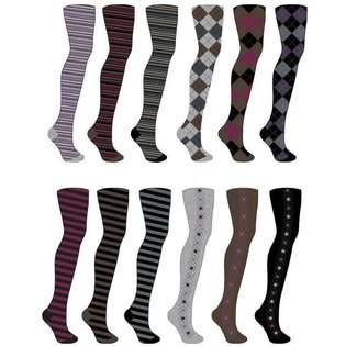 DDI Womens Sweater Knit Pattern Tights   Queen Size(Pack of 120) at 