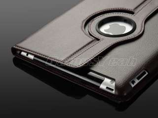   Leather Case Smart Cover Stand For The new ipad 3 3rd Generation iPad