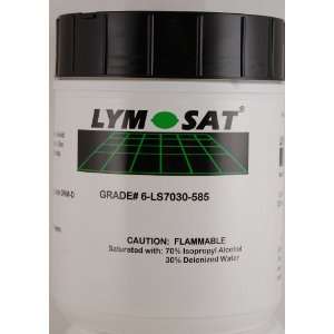 Lymtech 6 LS7030 585 Lymsat Lint Free Sanitizing Wipes Canister (Can 