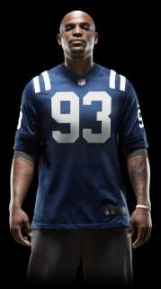 Nike Store. NFL Indianapolis Colts (Dwight Freeney) Mens Football 