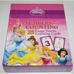   Princess Numbers & Counting Large Sturdy Learning Cards: Toys & Games
