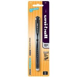  Uni Ball Impact Stick Gel Black Ink Pen #65806PP (3 Pack 