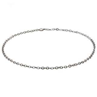 Mens Stainless Steel 20 Linked Cable Chain Necklace  